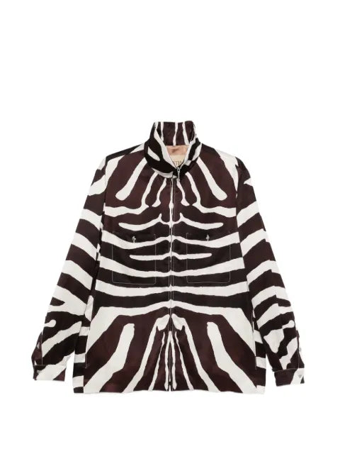 Valentino Garavani zebra-print jacket