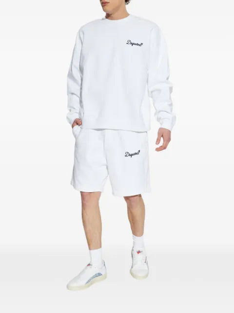 DSQUARED2 logo-detail crew-neck sweatshirt