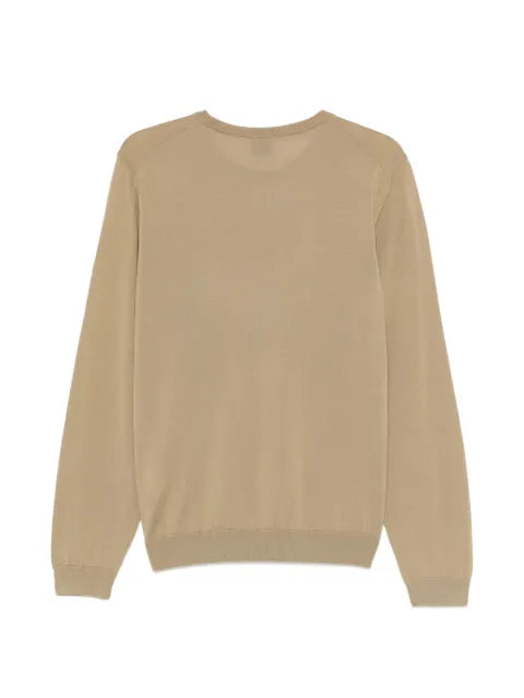 BOSS slim-fit sweater in merino wool