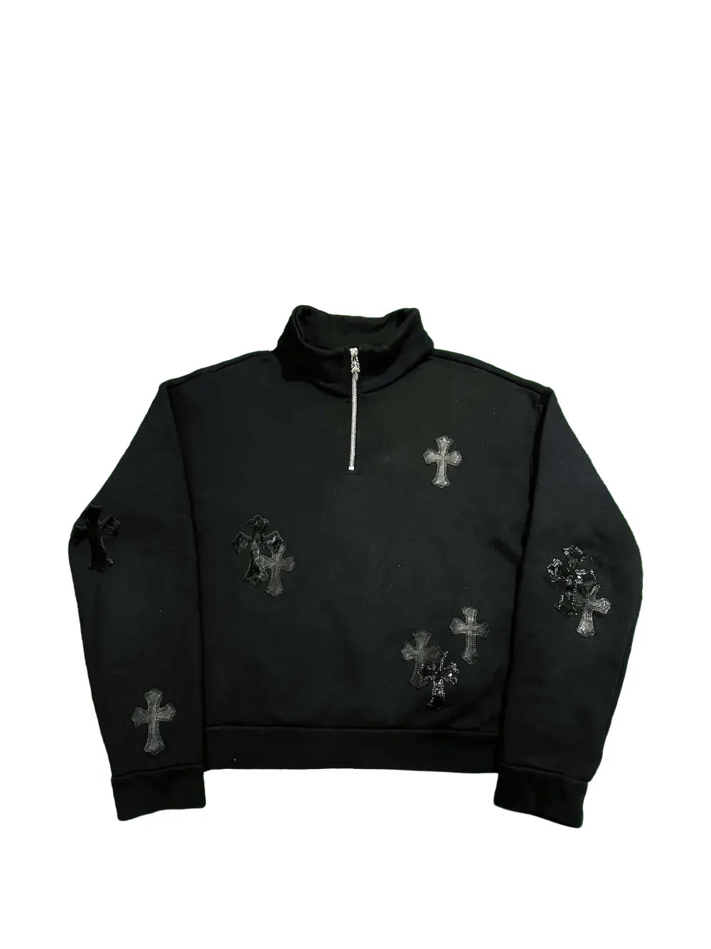 Chrome Hearts Quarter-Zip Sweater
