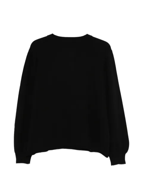 extreme cashmere Nº280 Bi Cardigan with a round neck
