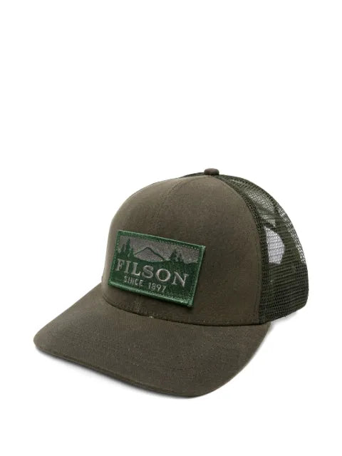 Filson logo-patch baseball cap
