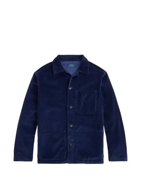 Polo Ralph Lauren corduroy-textured shirt jacket