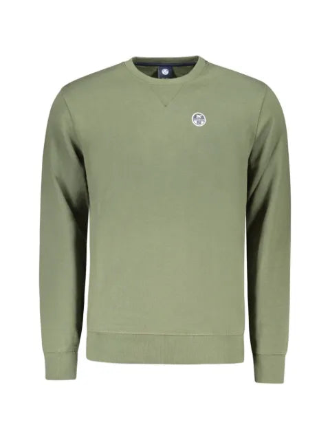 North Sails logo-patch crew-neck sweatshirt
