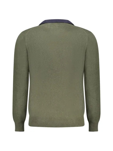 North Sails half-zip embroidered-logo sweater