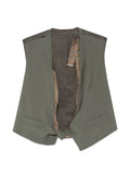 Magliano Dawn raw-edge waistcoat