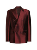 Dolce & Gabbana Sicilia Light double-breasted jacket in shantung silk