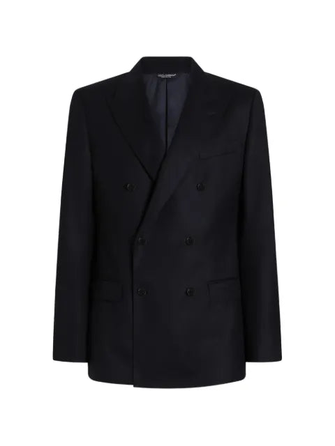 Dolce & Gabbana martini light double-breasted wool jacket
