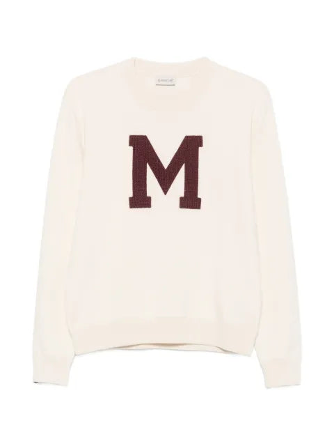 Moncler monogram cotton blend jumper