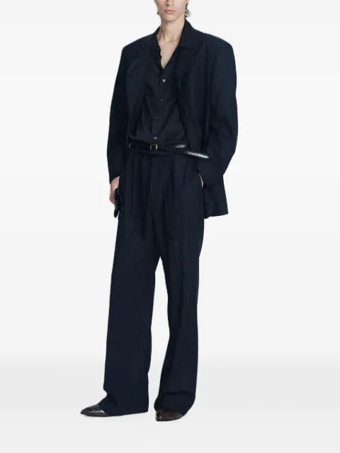 TONYWACK pinstripe-pattern single-breasted jacket