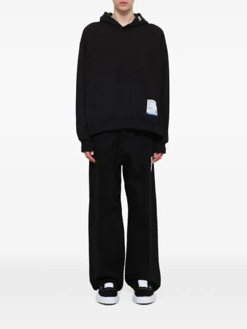 Maison MIHARA YASUHIRO Instrumental logo-patch hoodie