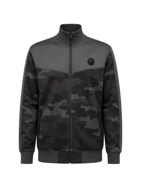 Plein Sport camouflage-print tracksuit jacket
