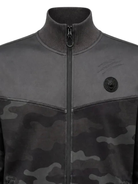 Plein Sport camouflage-print tracksuit jacket