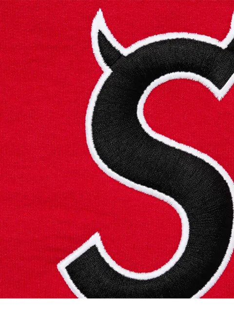 Supreme Devil S zip-fastening hoodie
