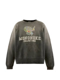MONONOKE MADE faded-effect raglan sweatshirt