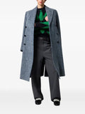 MSGM argyle-knit sweater