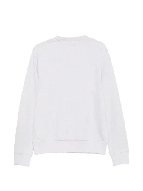 BOSS logo-embroidered cotton sweater