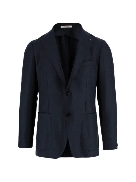 Tagliatore single-breasted patch-pocket blazer