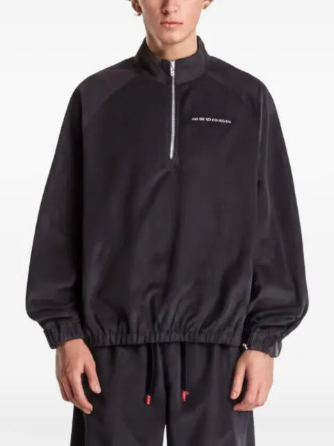 Jordan Flight corduroy half-zip sweater