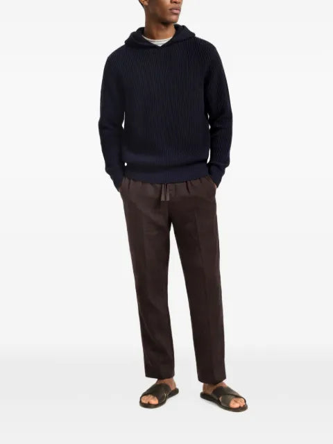 Orlebar Brown Kirk chunky rib-knit hoodie