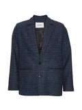 Henrik Vibskov Lonely check-pattern blazer