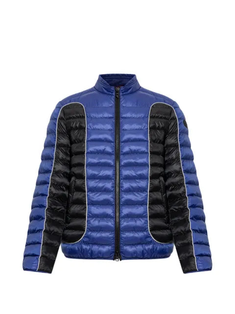 Diesel quilted panelled jacket