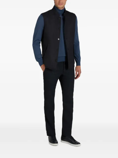 slowear Montedoro padded wool gilet