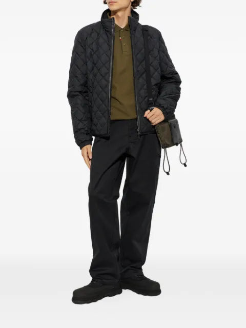 Moncler Delviane reversible diamond-quilted down jacket