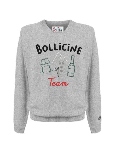 MC2 Saint Barth embroidered-detail sweater