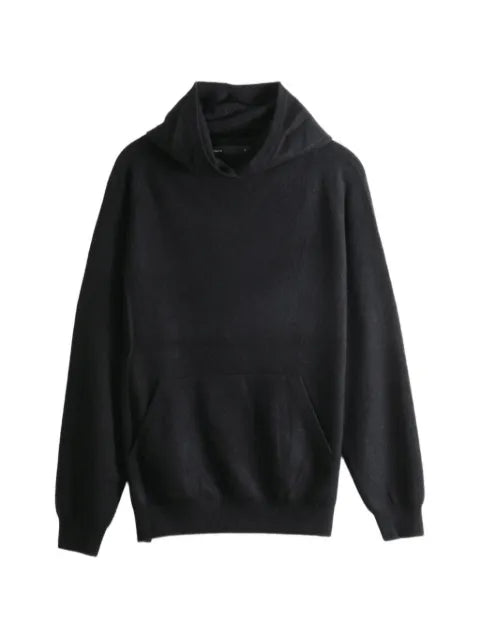 Frenckenberger fine-knit hoodie