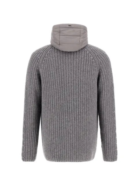 Herno hooded cardigan