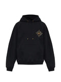 Versace embellished cotton-jersey hoodie