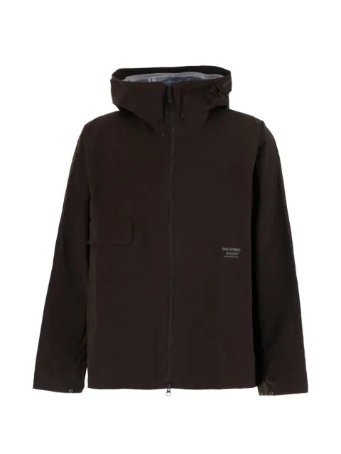 Pas Normal Studios hooded logo-print jacket