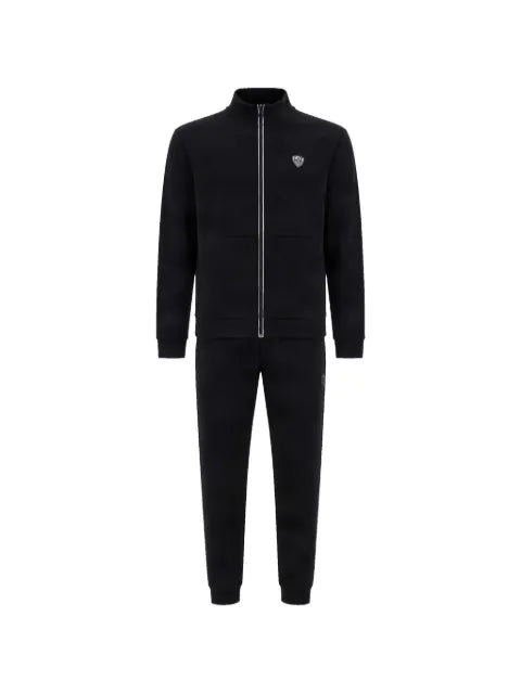 Ea7 Emporio Armani logo-patch tracksuit