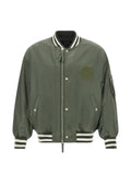 Comme des Garçons Homme patch-detail striped-trim jacket