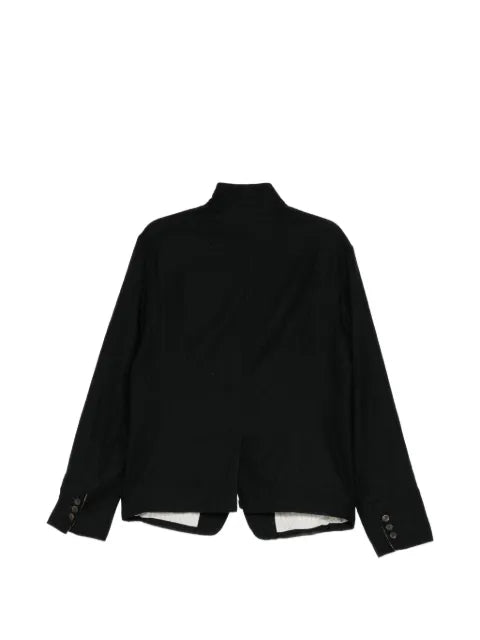 Forme D'expression button-up stand-collar jacket