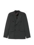AMARANTO  double-breasted peak-lapels blazer