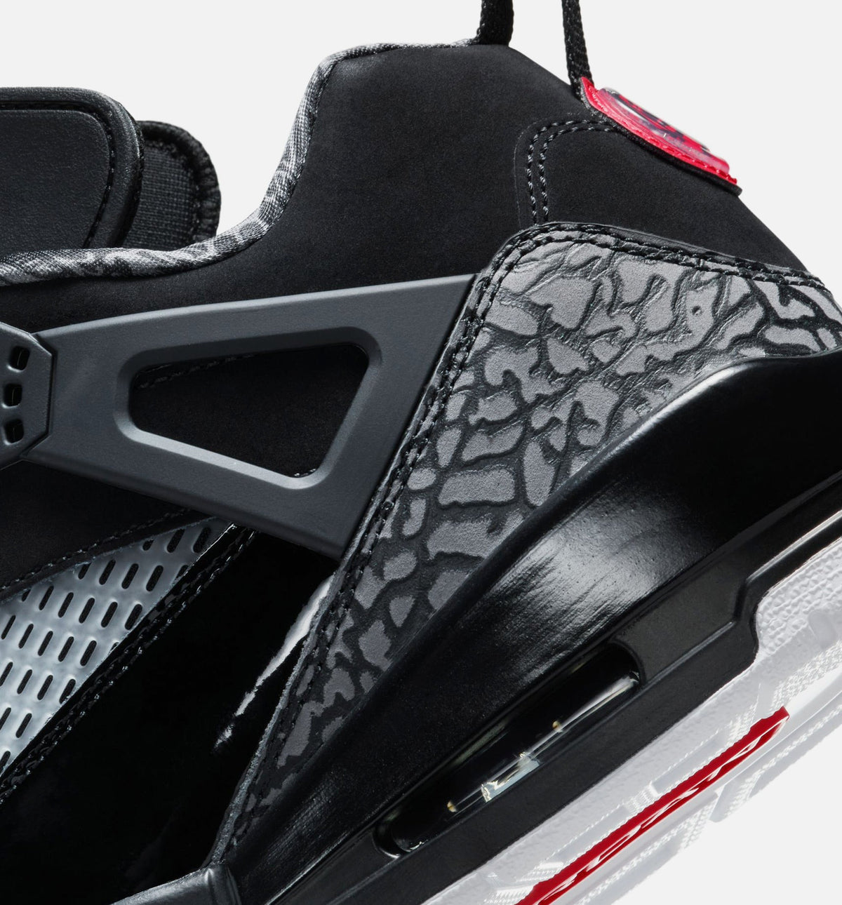 Spizike Low – Men's Lifestyle Shoe in Black/Classic Green/White/Varsity Red