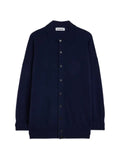 Jil Sander cashmere polo cardigan
