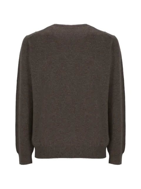 Della Ciana crew-neck ribbed-trims sweater