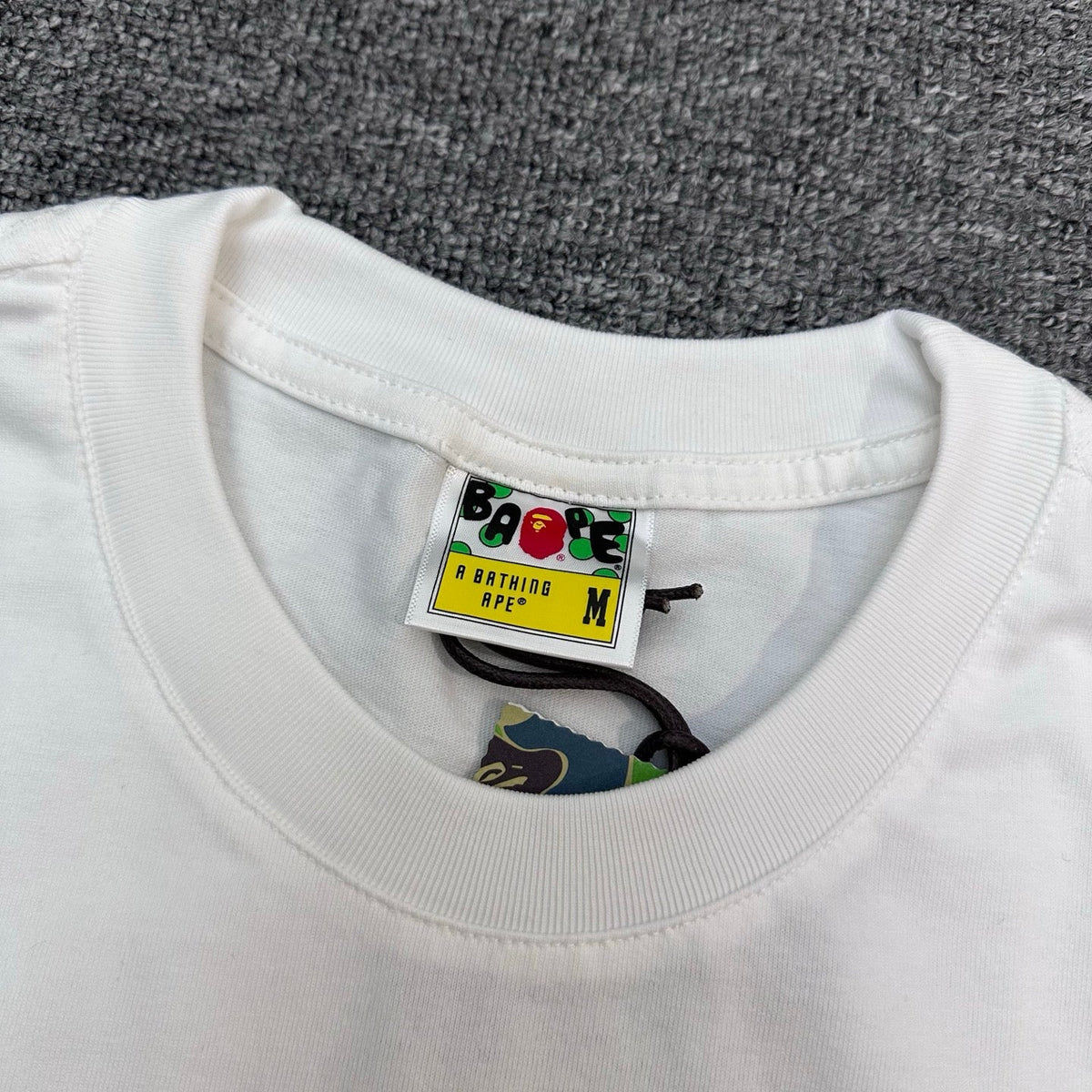 BAPE FW25 Mosquito Coil Ink Wash Ape Sumi-E Oversized Heavyweight Unisex T-Shirt