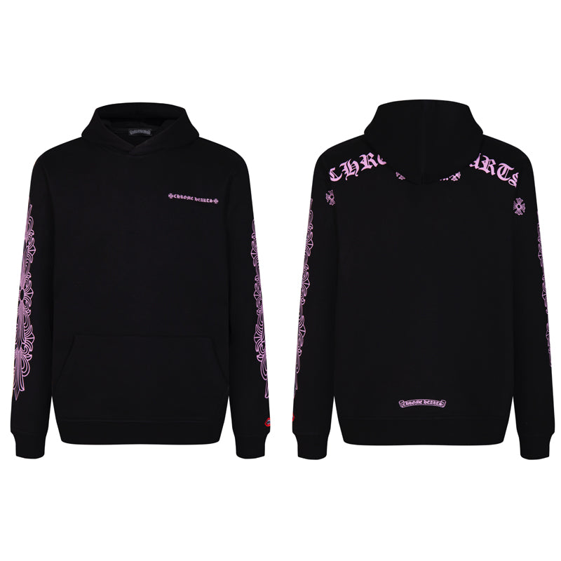 Chrome Hearts  Matty Boy Shoulder Logo Hoodie 7025