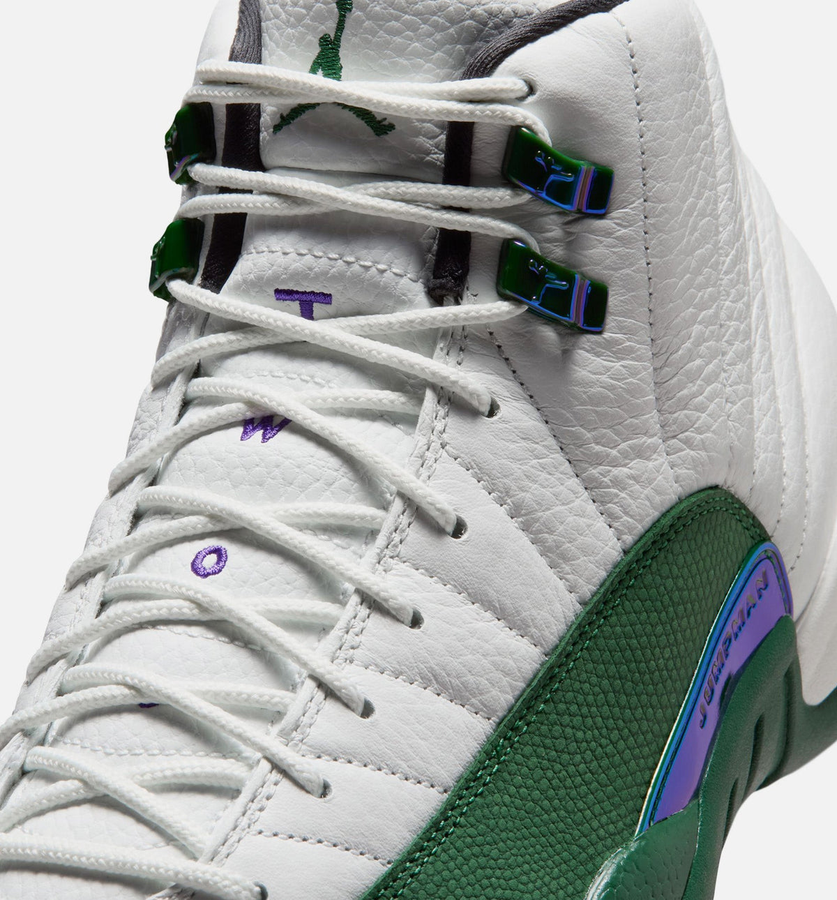 Air Jordan 12 Retro Idols Become Rivals | Men's Lifestyle Shoe | Summit White/Pine Green/Court Purple