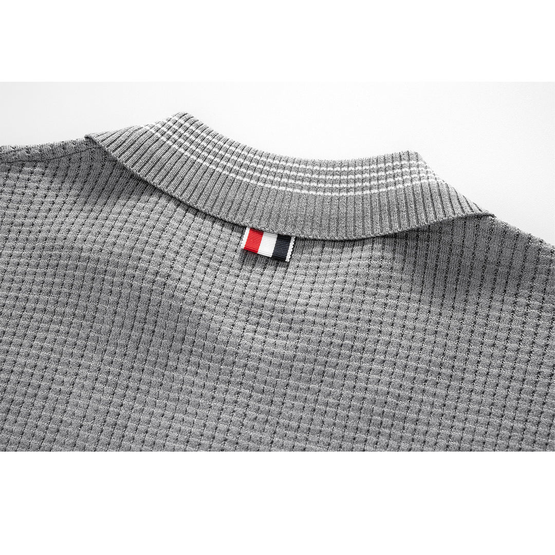 Classic Four-Bar Wool T-Shirt - 100% Cotton Made in Japan | Thom Browne
