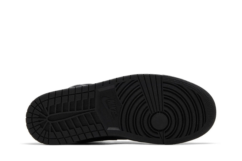 Air Jordan 1 Mid 'Triple Black' 2022 Men's & Women's Sneakers