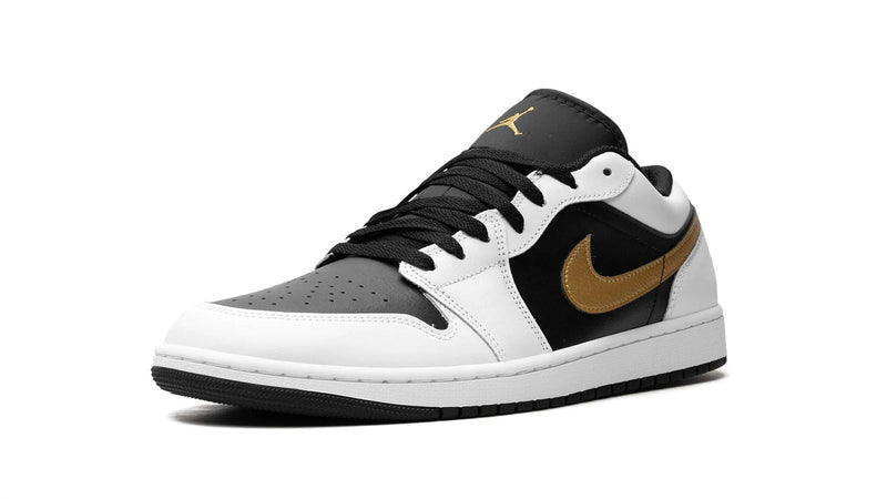 Air Jordan 1 Low 'Gold Swoosh' Men's & Women's Sneakers