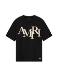 AMIRI Staggered Tee Black