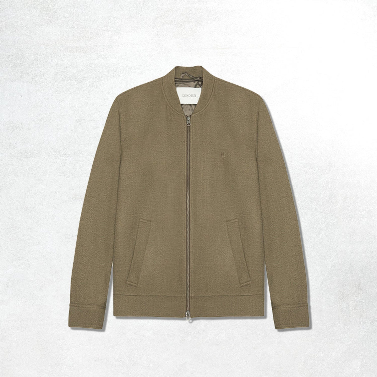 Les Deux Como Reg Bomber Jacket: Teak Brown