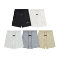 Fear Of God Essentials Rubber Small Letter Sweat Shorts Streetwear