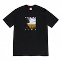 Supreme "Time" Landscape Graphic T-Shirt – Heavyweight 240g Cotton Streetwear Tee
